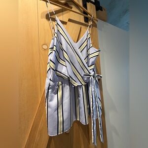 Striped Wrap Banana Republic Top